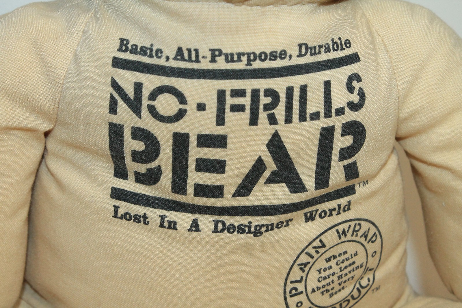 Vintage 1985 All Purpose Durable No Frills Bear Dakin 10 1/2
