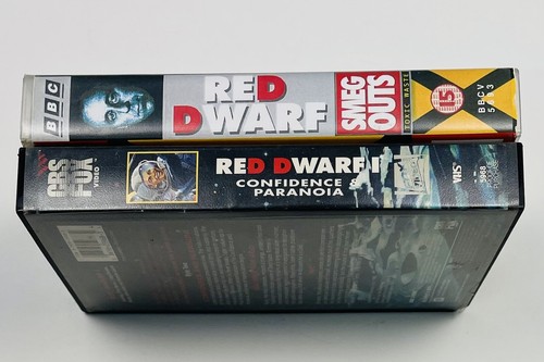 Lot 2 Red Dwarf British BBC VHS Sci-Fi Comedy I Byte Two