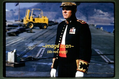 Marines Pilot Man at Yokosuka, Japan in 1962, Original Slide k22a
