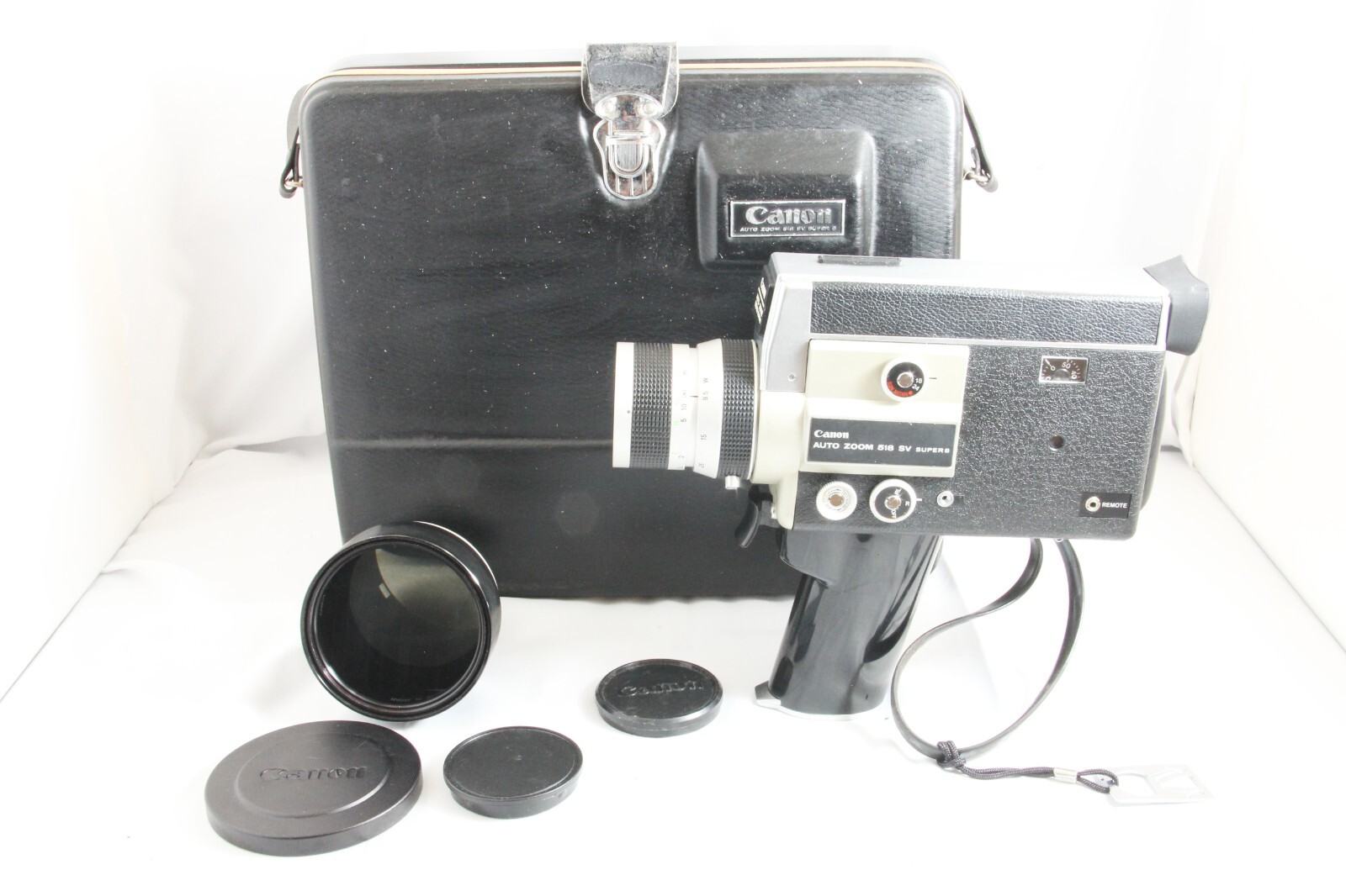 Canon AUTO ZOOM 518 SV SUPER 8　専用ケース付き Canon Auto Zoom 518 SV Super 8 - Camera – Kamerastore
