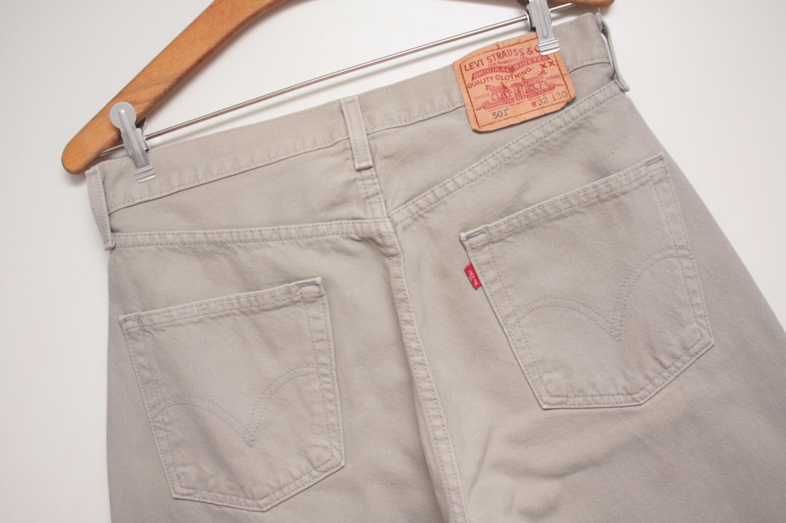 LEVI'S 501 グレー デニム W32 L30 Levi's 501 Vintage Gray Denim Jeans W32L30 | eBay