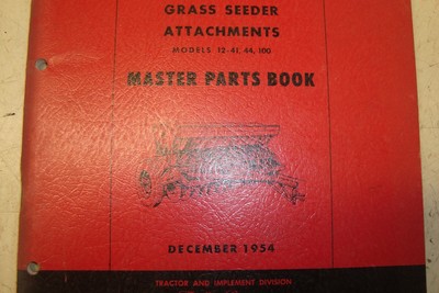 Dearborn Grain Drills Master Parts Book