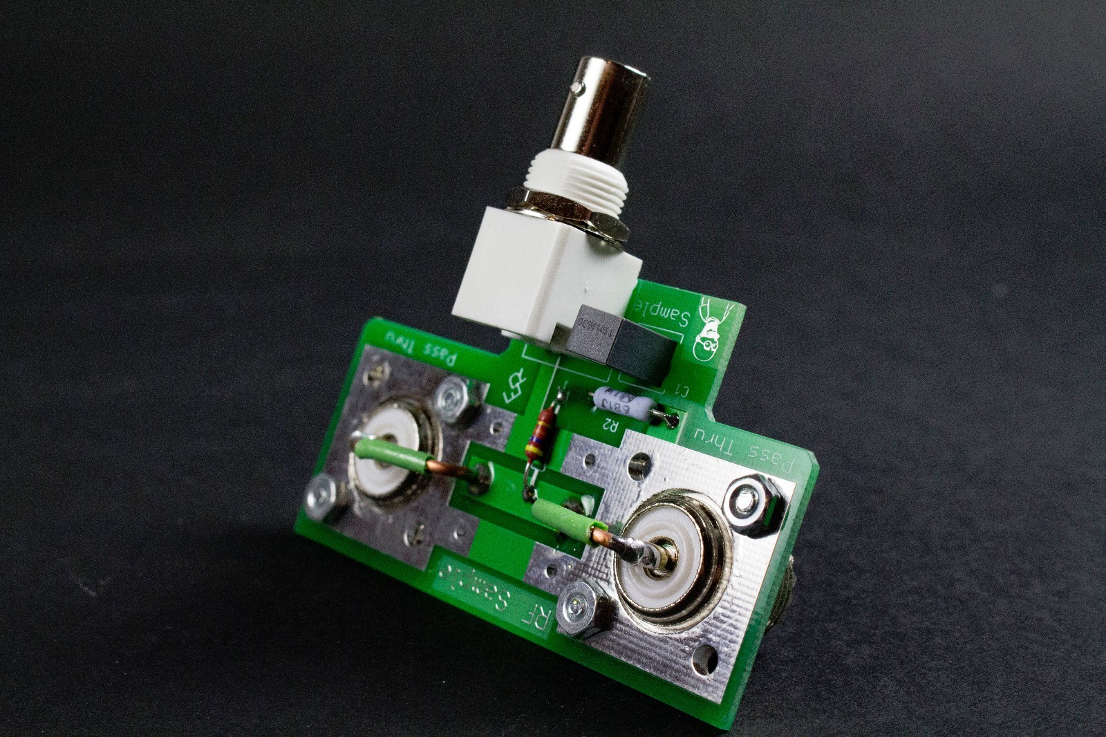 RF Sampler Modulation monitor See your signal 130 MHz for Ham and CB Radio EBG