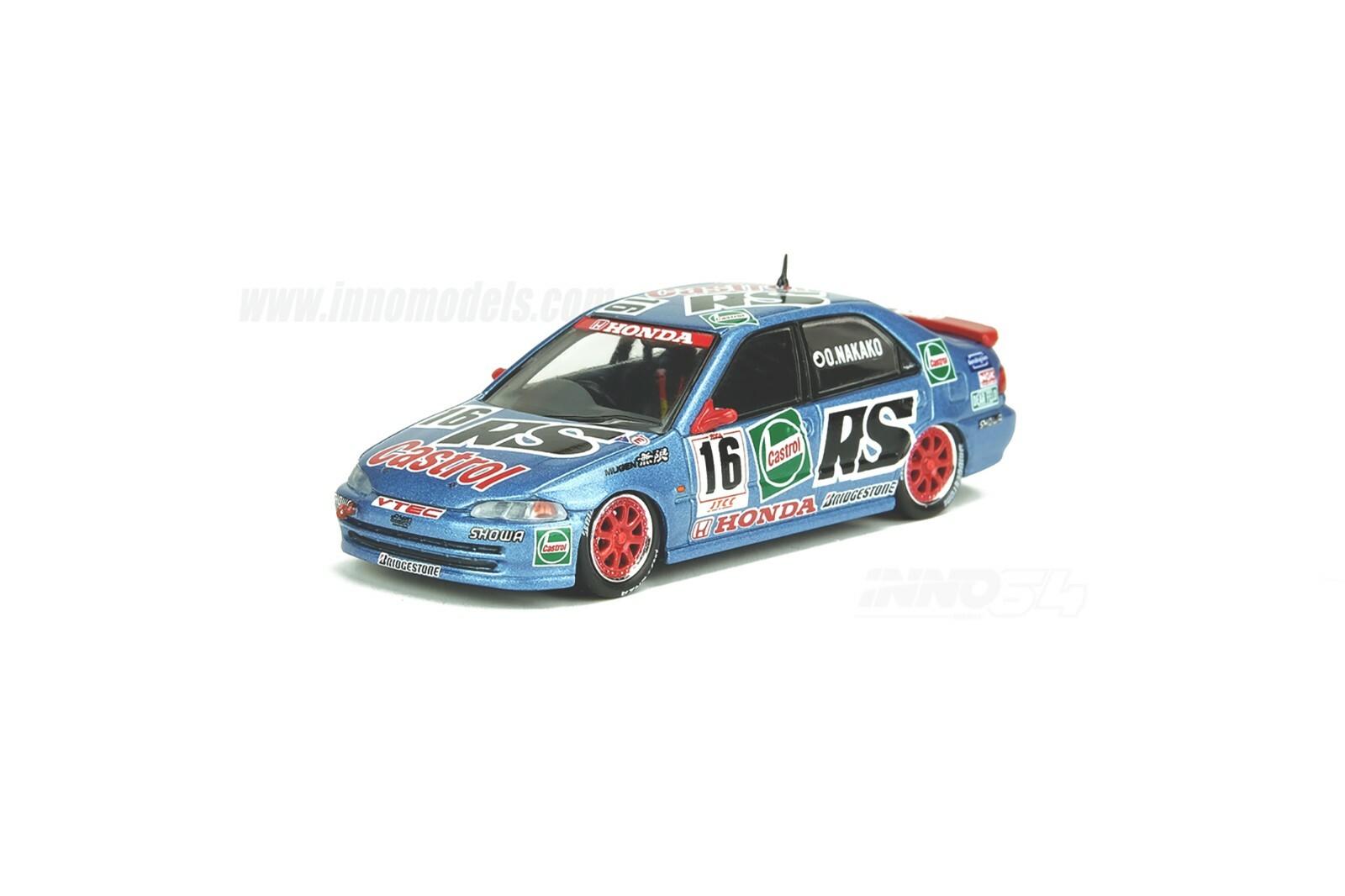INNO64 HONDA CIVIC FERIO Gr.A #16, CASTROL MUGEN - JTCC 1995
