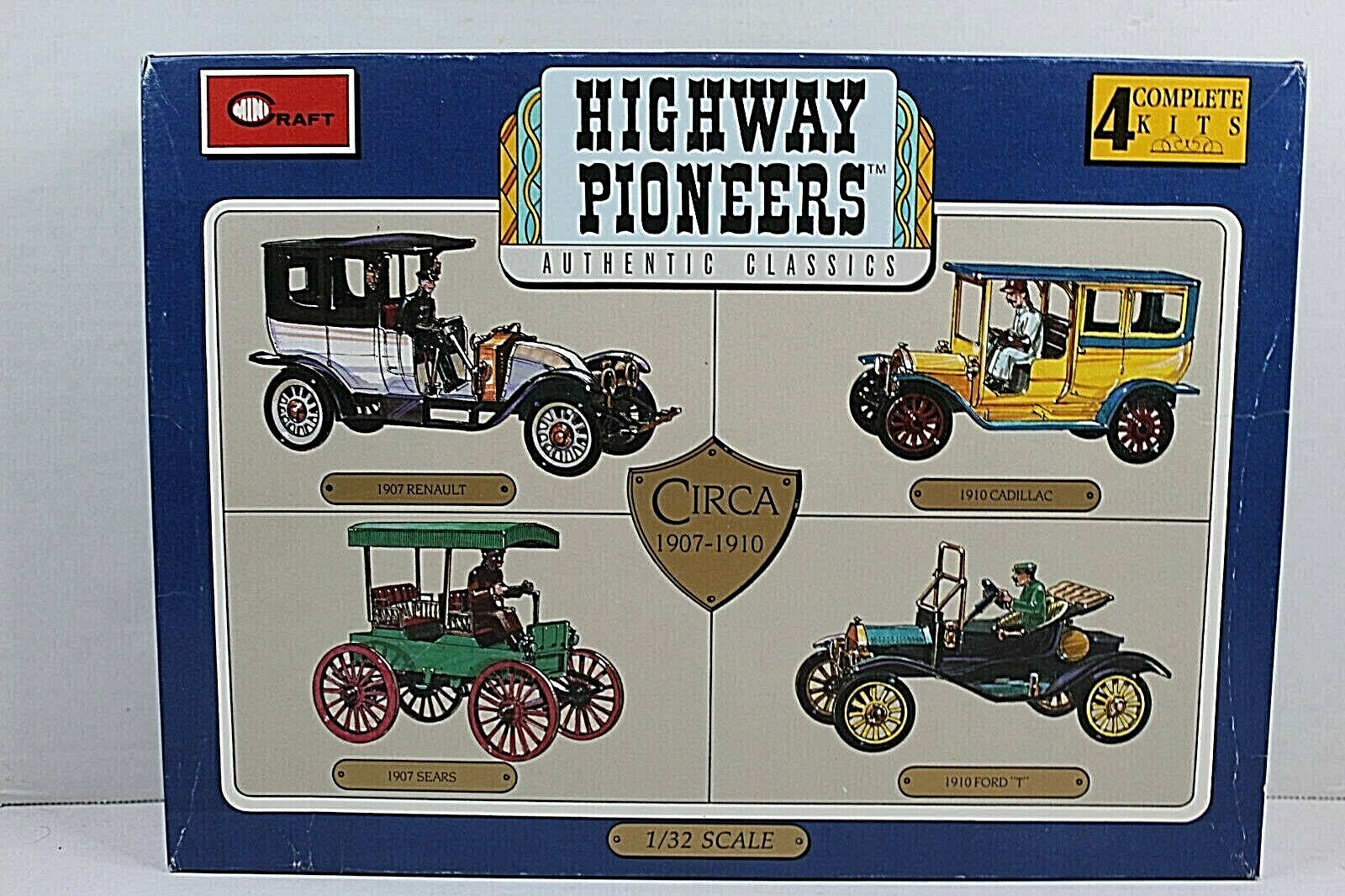 絶版プラモデル　1960年　HIGHWAY Pioneers 三種セット 絶版プラモデル 1960年 HIGHWAY Pioneers 三種セット