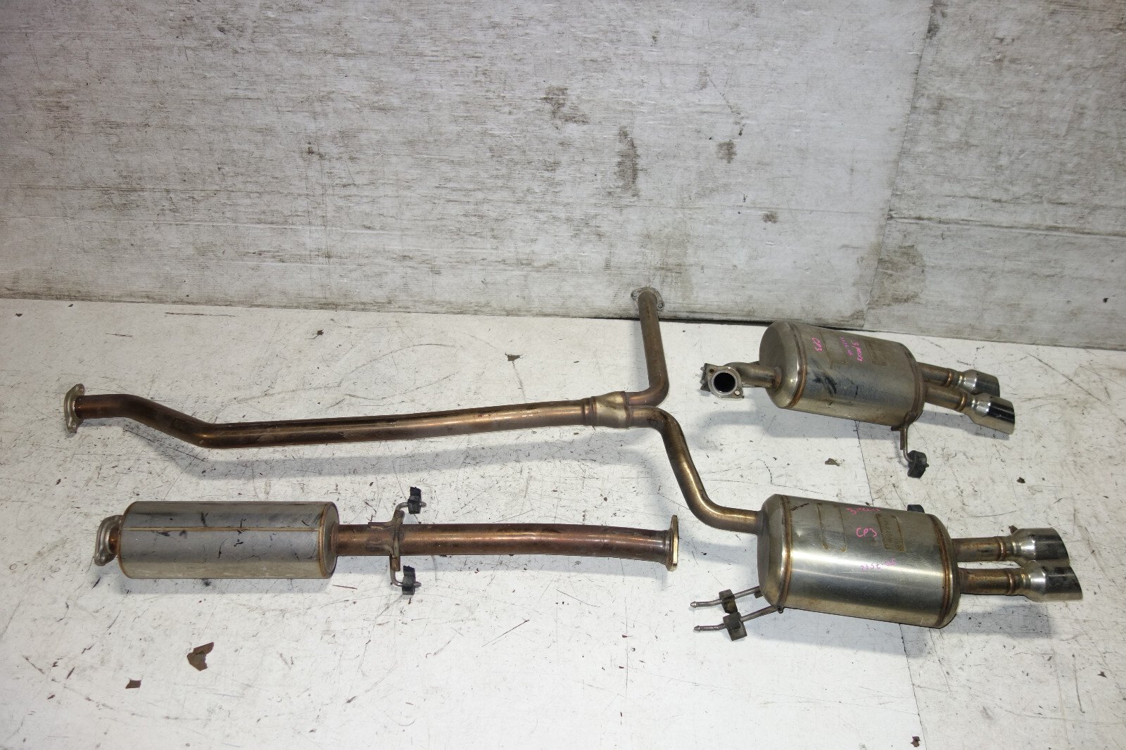 mugenjps　 03-04 KAWASAKI NINJA ZX6R 636 GENUINE YOSHIMURA TRS EXHAUST