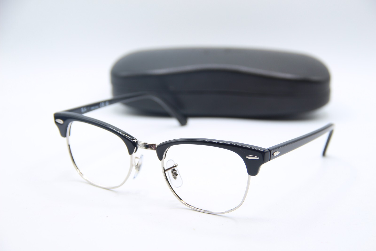 メガネ・老眼鏡 Ray-Ban RB5154 2000 51-21 Original Ray-Ban RB5154 2000 CLUBMASTER Eyeglasses 51-21, 45