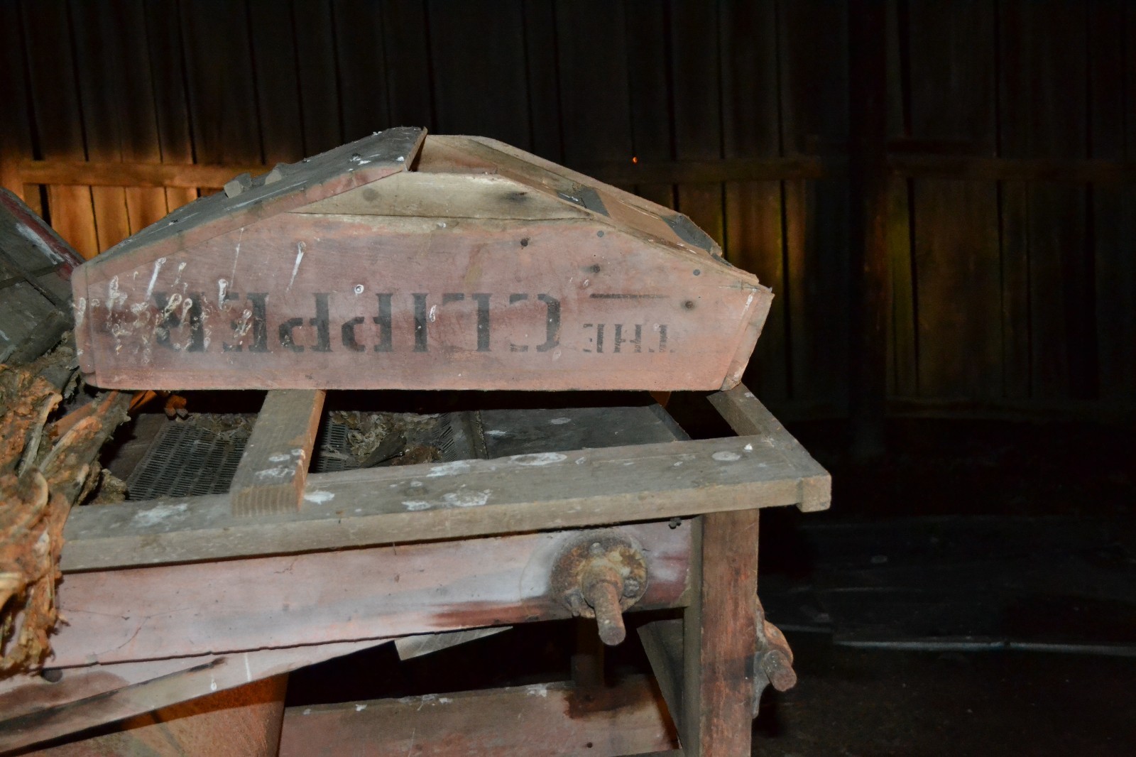 Clipper A.T. Ferrell 1B  Seed Grain Cleaners Antique Lot Rustic Primitive decor