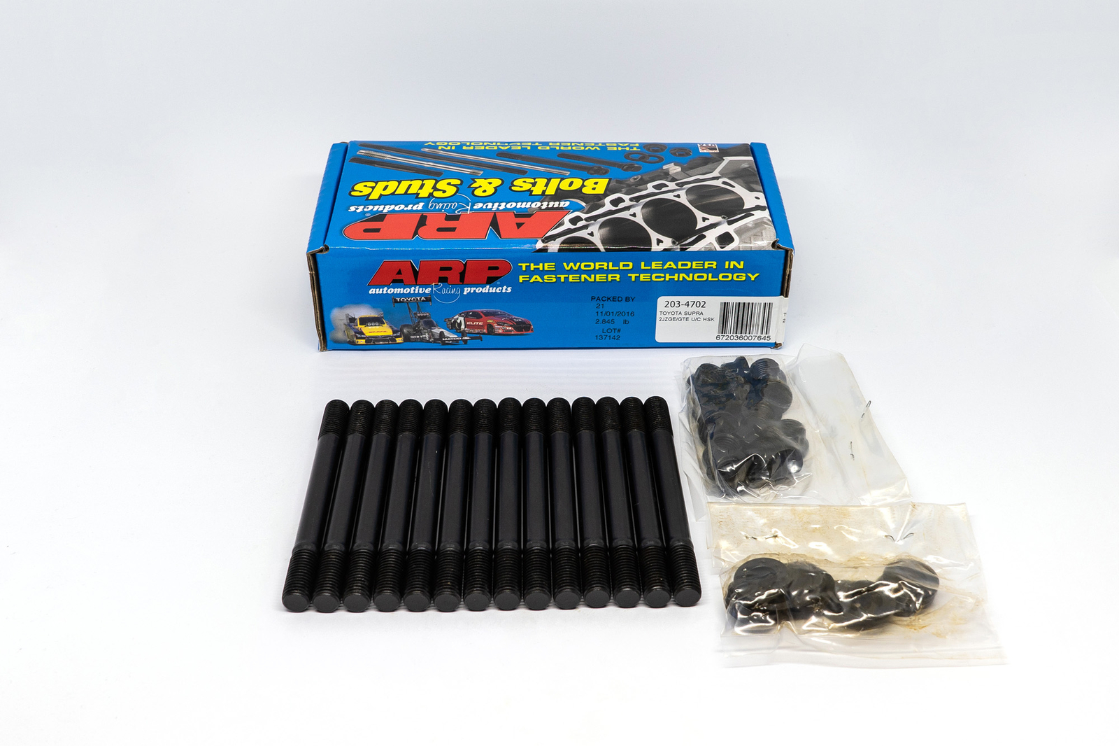 ARP Zylinderkopf Stehbolzen Under Cut Head Stud für Toyota Supra 2JZ A80 MK4