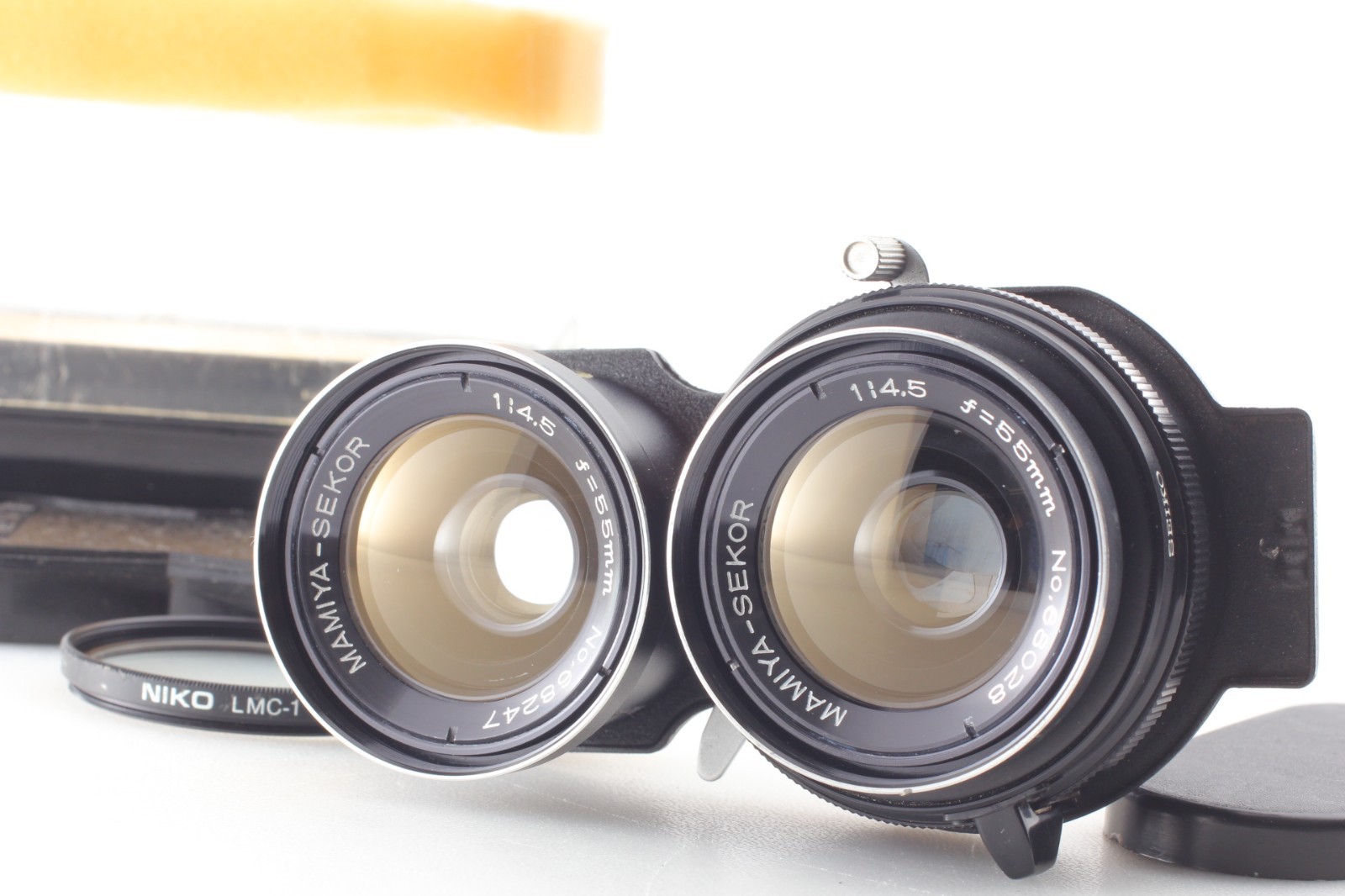 MAMIYA-SEKOR レンズ　SEKOR 55mm f4.5 MAMIYA Sekor 55mm f4.5 TLR Lens For C330 C220 C33 C22 【Near