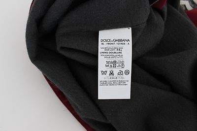 Pre-owned Dolce & Gabbana Red Knight Print Silk Blouse T-shirt Top It42/ Us8 /m Rrp $1200