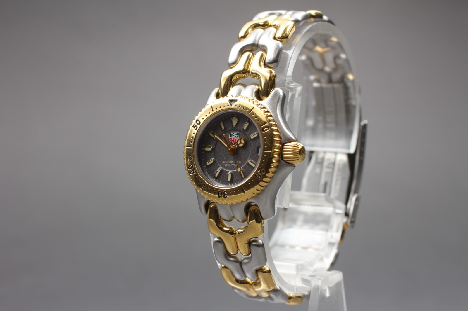 TAG HEUE タグホイヤー セル デイト WG1412-0 NEAR MINT+5] TAG HEUER SEL S/el WG1412-0 Ladies Quartz Watch