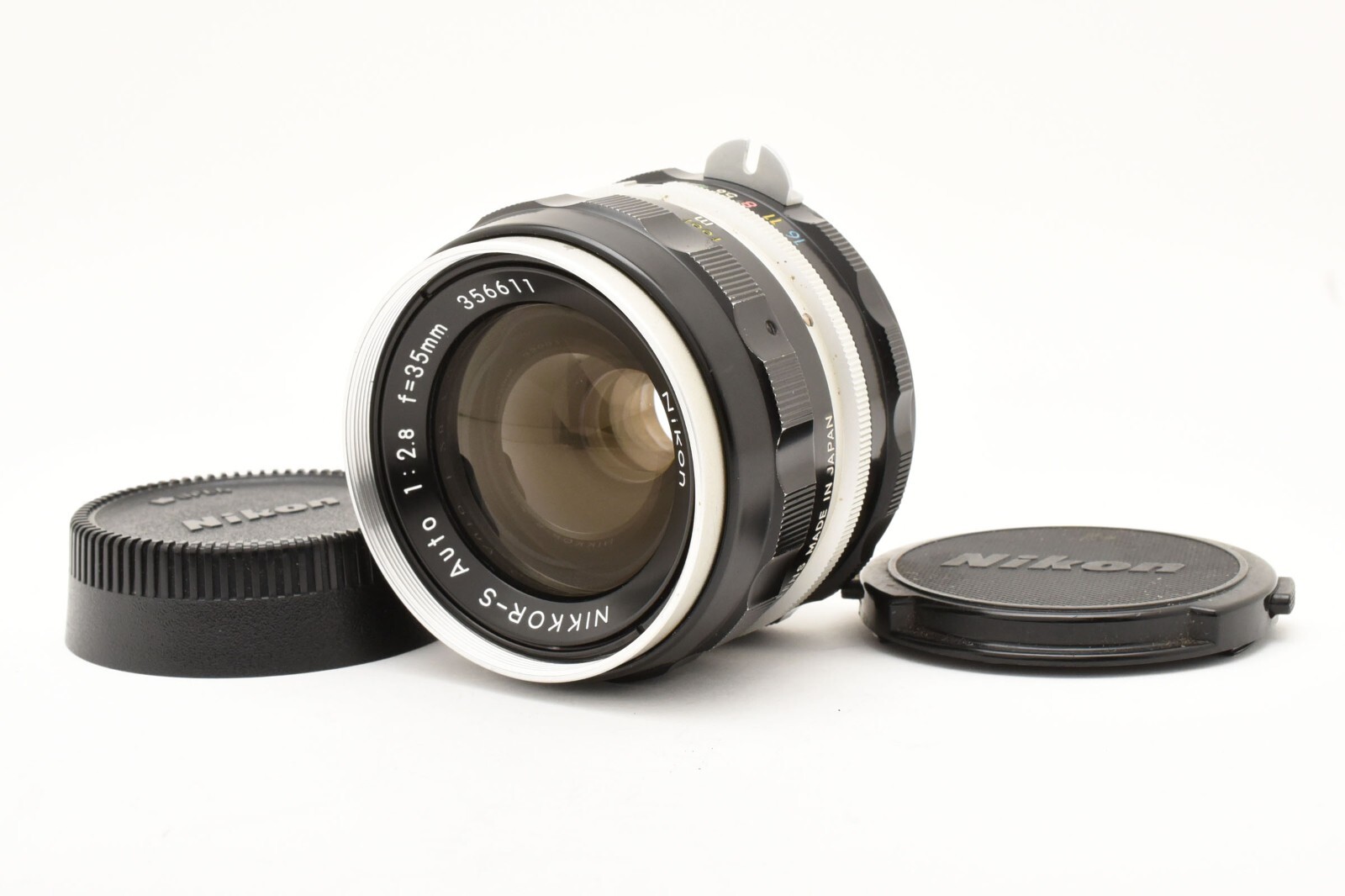 Exc+++++] Nikon NIKKOR-S Auto 35mm F2.8 NonAI F mount Wide
