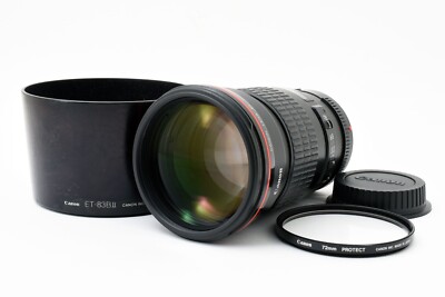 [N Mint] Canon EF 200mm f/2.8 L II USM AF Telephoto Lens w/ Hood from Japan