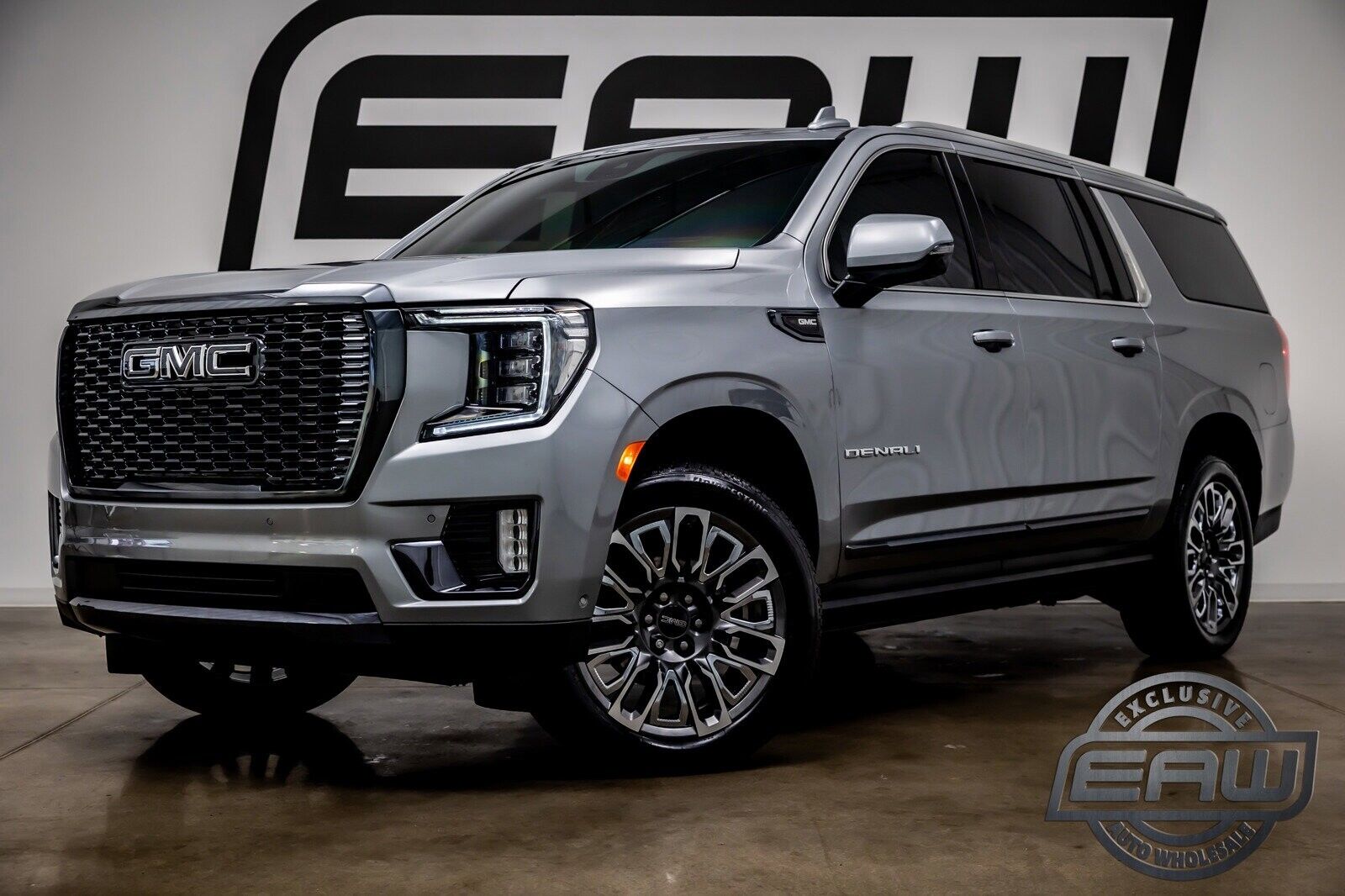 2023 Gmc Yukon Xl Denali Ultimate 7423 Miles Sterling Metallic Sport