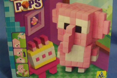 Toys NIB Orb Factory Pixel Pops Pink Elephant
