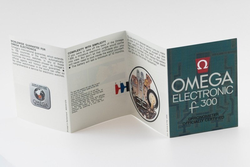 Omega Electronic F 300 Bedienungsanleitung Manual Reprint (Omeg 3)