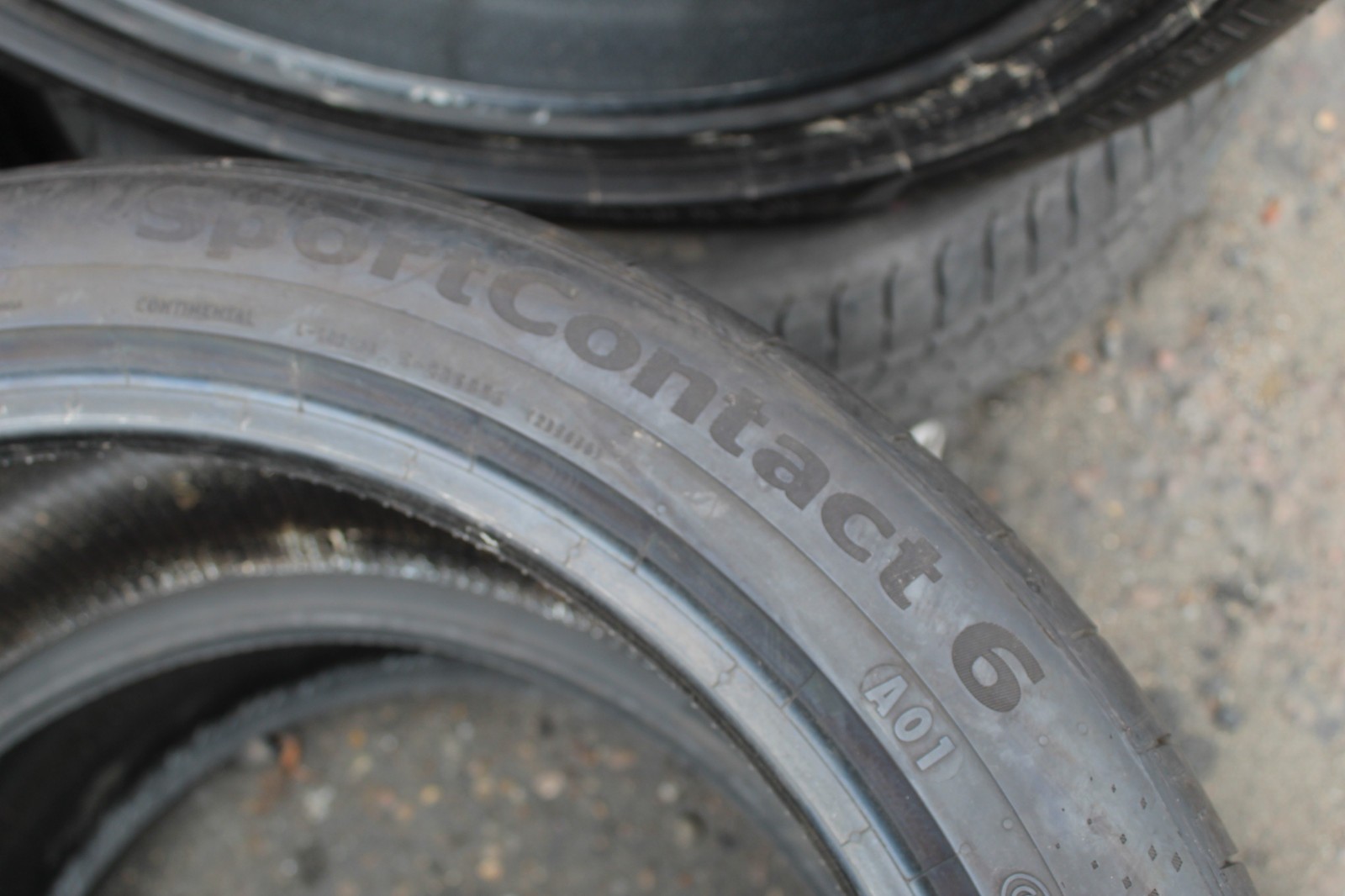 255 40 20 Continental, SC 6, XL AO1, 101Y, x1 Single Tyre 6.0mm (F1_tyres) L3608