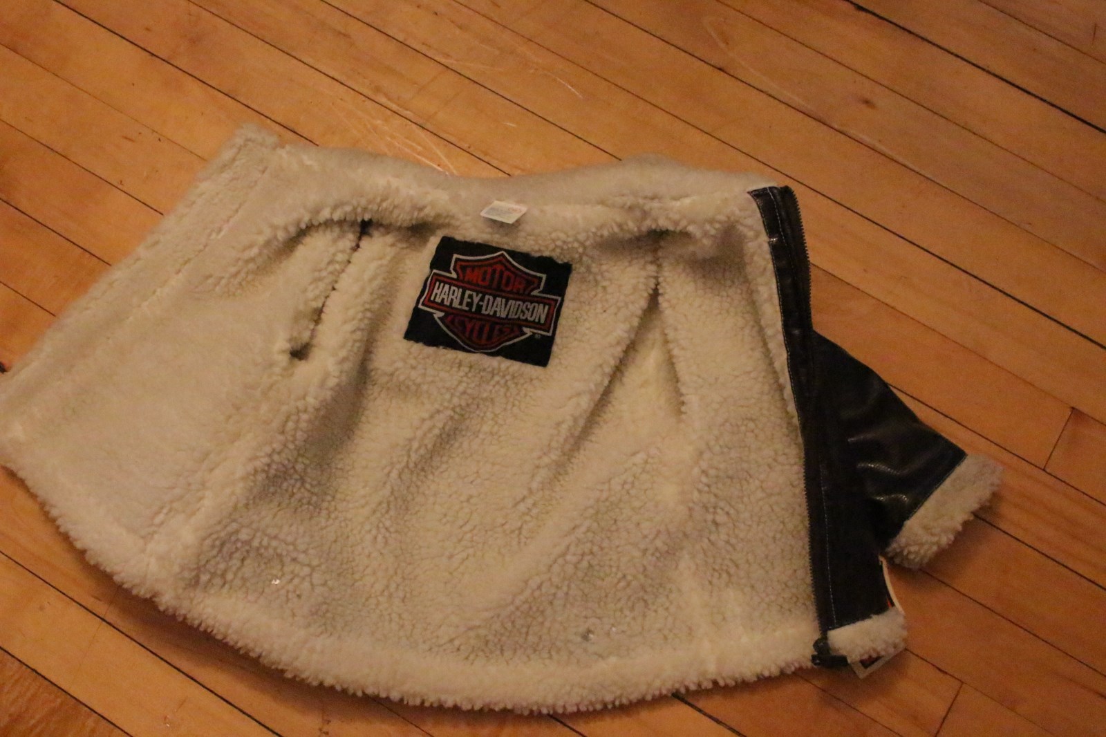 NWT HARLEY DAVIDSON kids sz 4T zip Embroidered Biker Jacket Bomber motorcycle