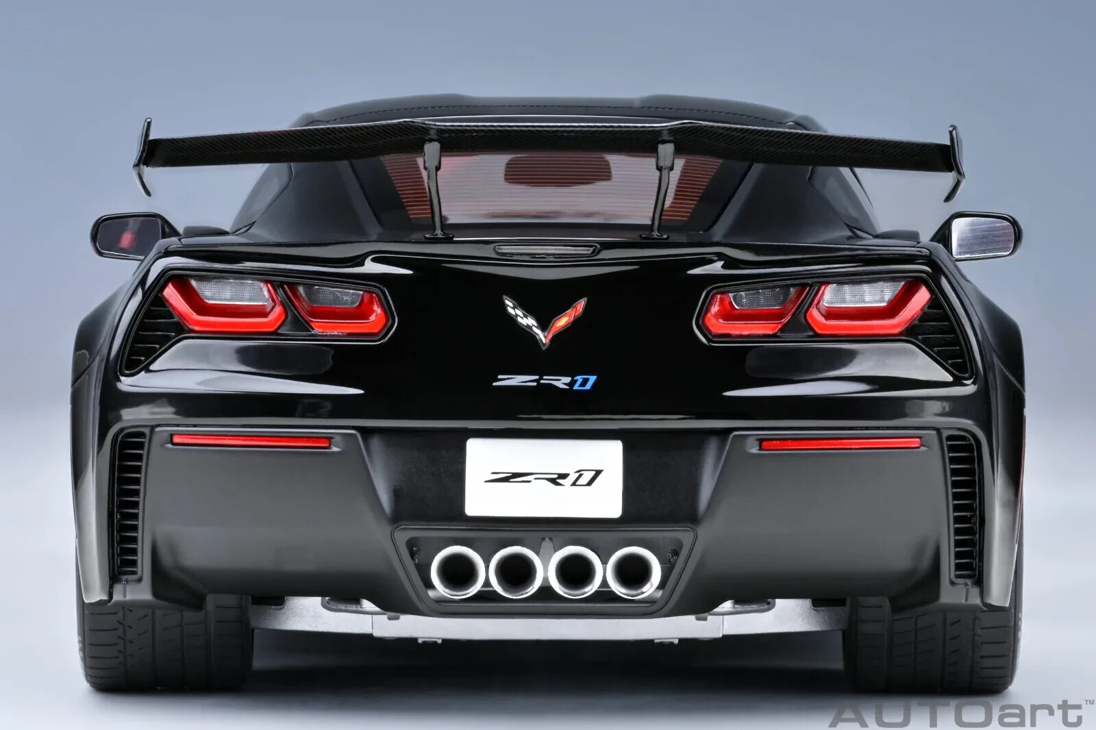 1/18 Chevrolet Corvette C7 ZR1 (Gloss Black) 2019 Model Car