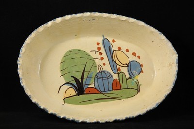 Vintage Mexican Ceramic Nesting Casserole 4 Pottery Rustic Handmade 1940's-50's