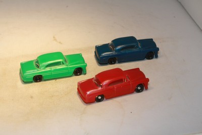 1953-54 Chevrolet Hot Rod Cars HO Scale 3-Car Set