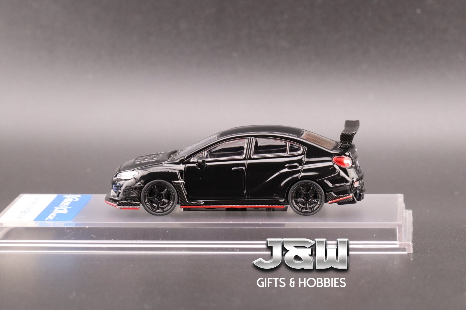 レジンキット完成品　VARS SUBARU WRX 1/64 スケールモデル CM Model 1/64 Subaru VAB WRX STI&S4 VARIS Wide Body Kit