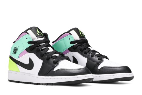 Nike Air Jordan 1 Mid GS Pastel 554725-175 | eBay