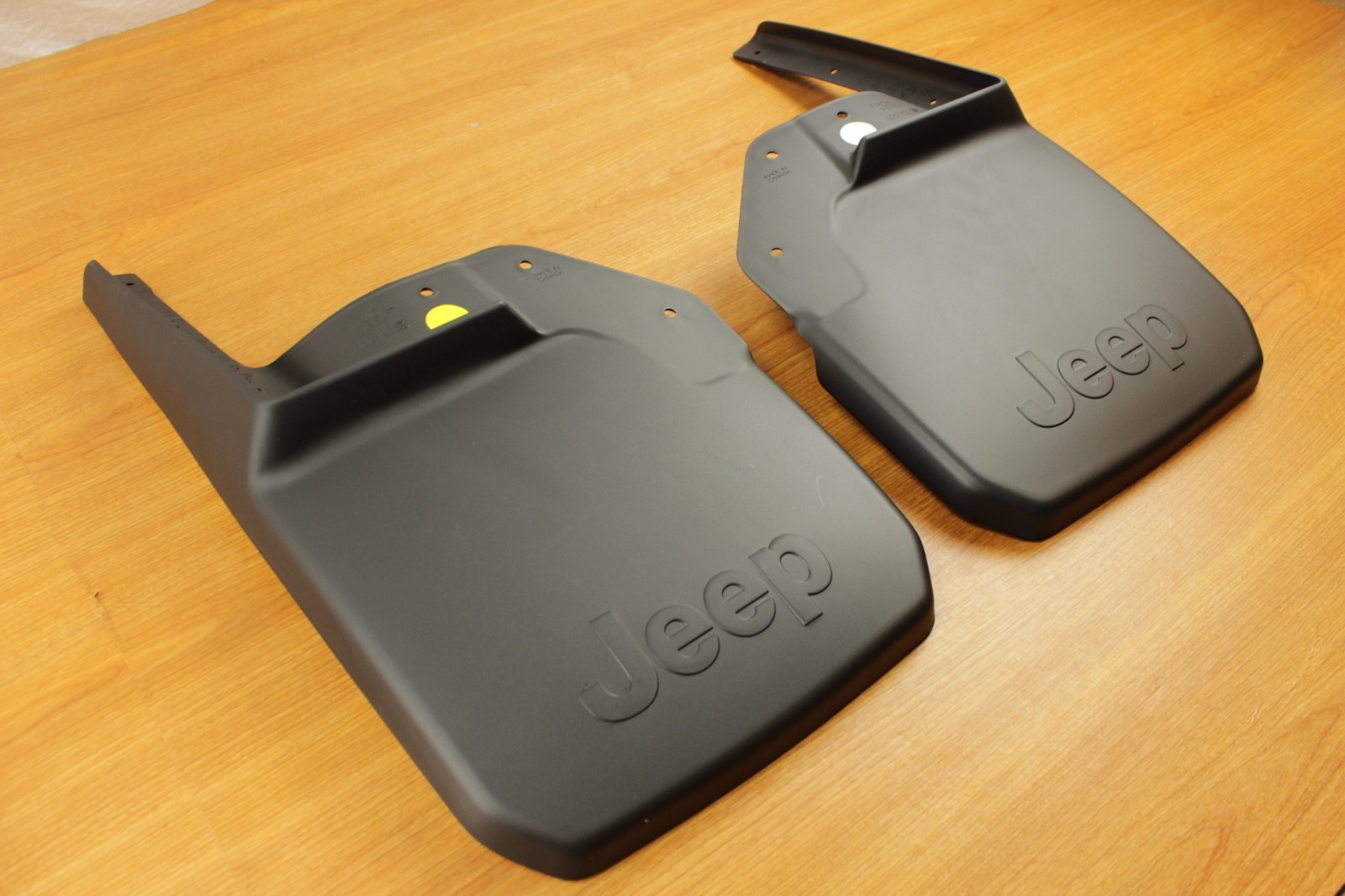 20072018 Jeep Wrangler JK Deluxe Front Molded Splash Guards Mud Flaps