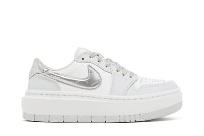 Pre-owned Jordan Air  Wmns Air  1 Elevate Low Se 'tear Away - White' Dx6069-101 In White/metallic Silver/white