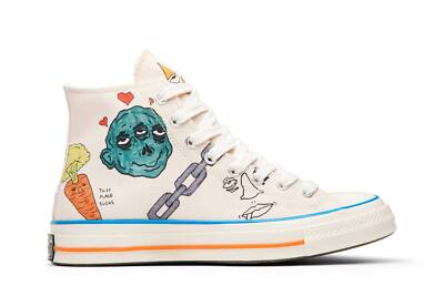 Pre-owned Converse Tyler, The Creator X Foot Locker X Chuck 70 'artist Series' 164531c In Multicolor