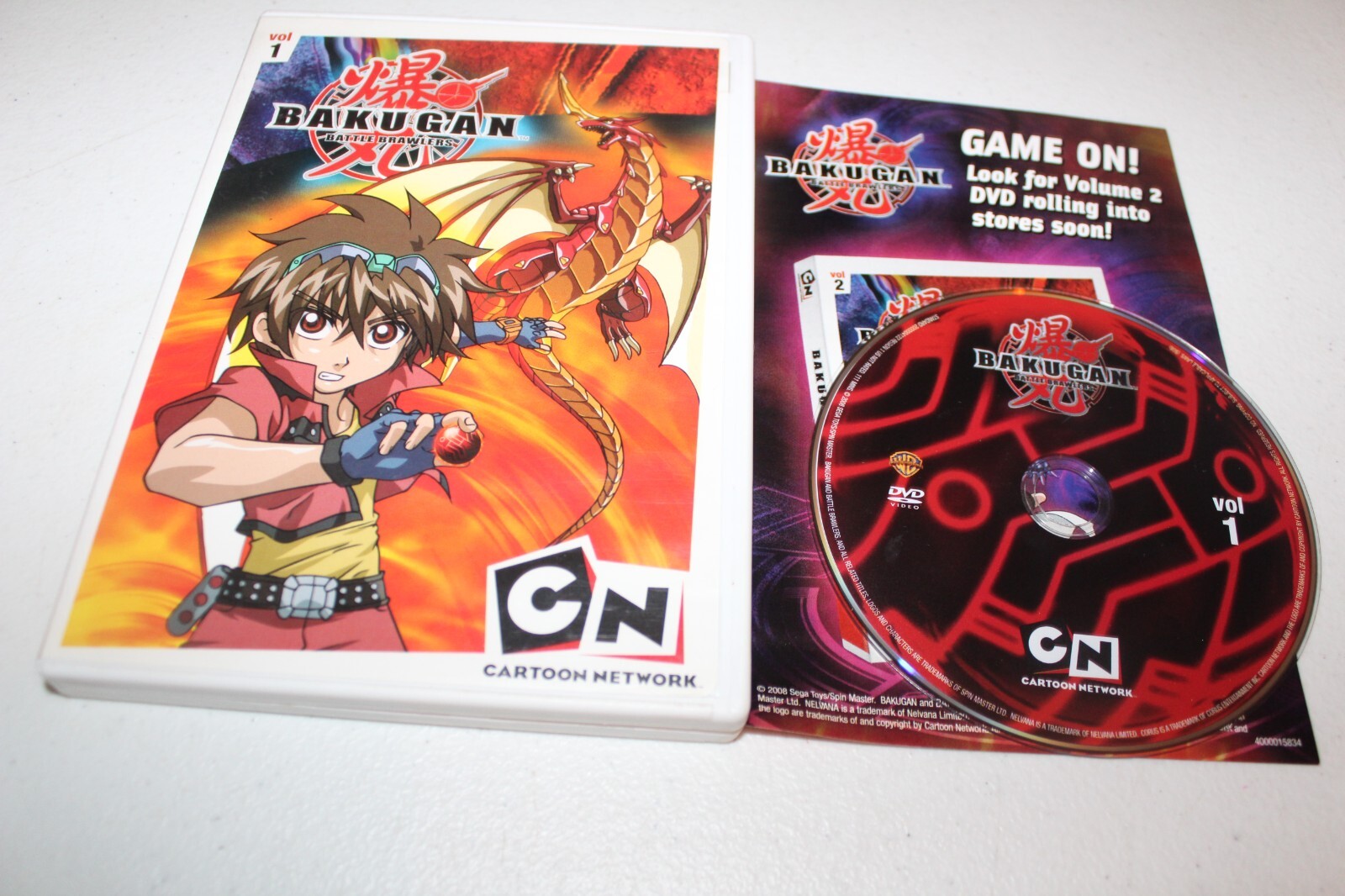Bakugan: Battle Brawlers: Volume 1 (DVD 2008) Cartoon