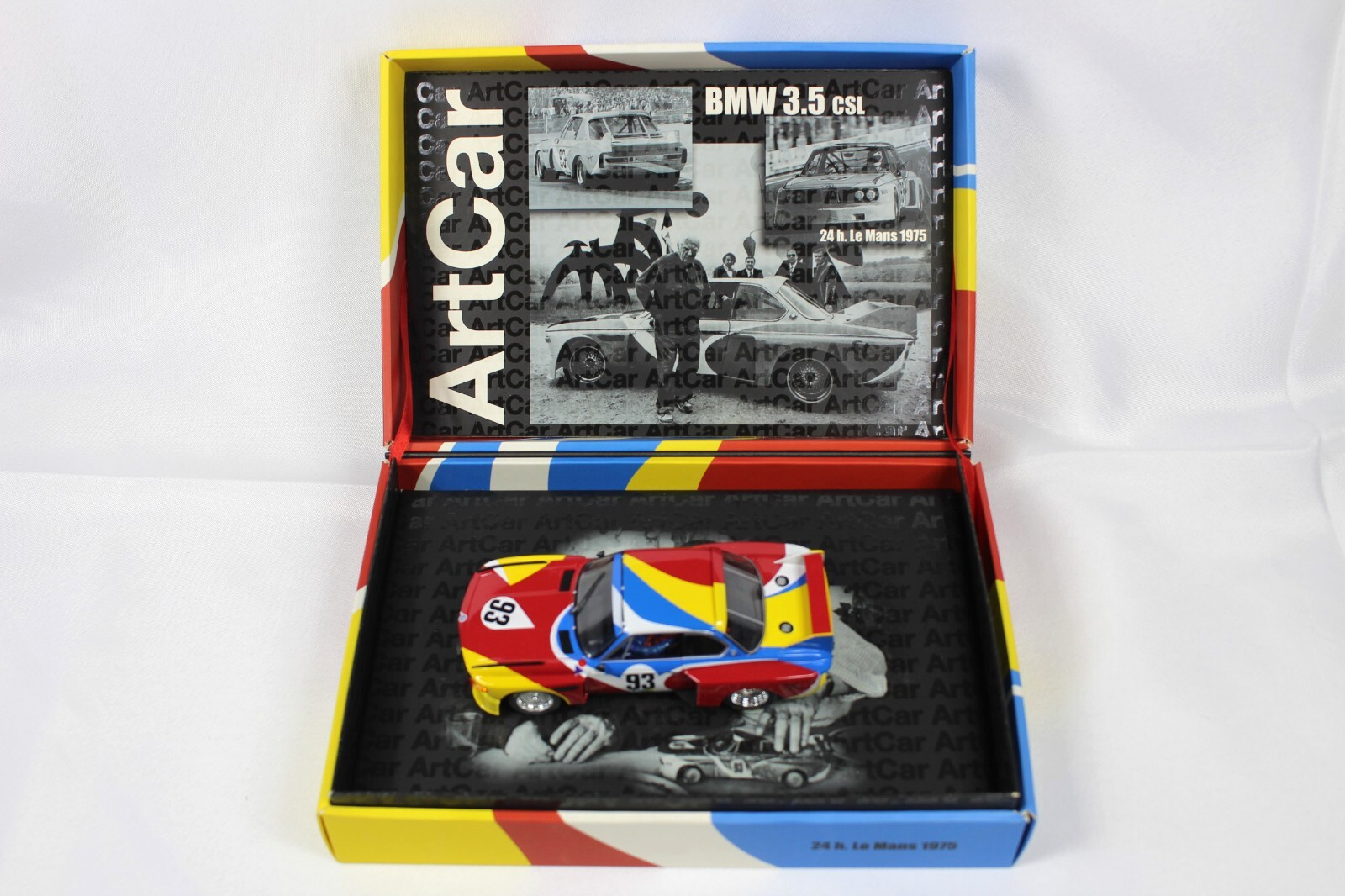 FLY CAR MODEL BMW 3.5 CSL ART CAR 24h. LE MANS 1975 (96048