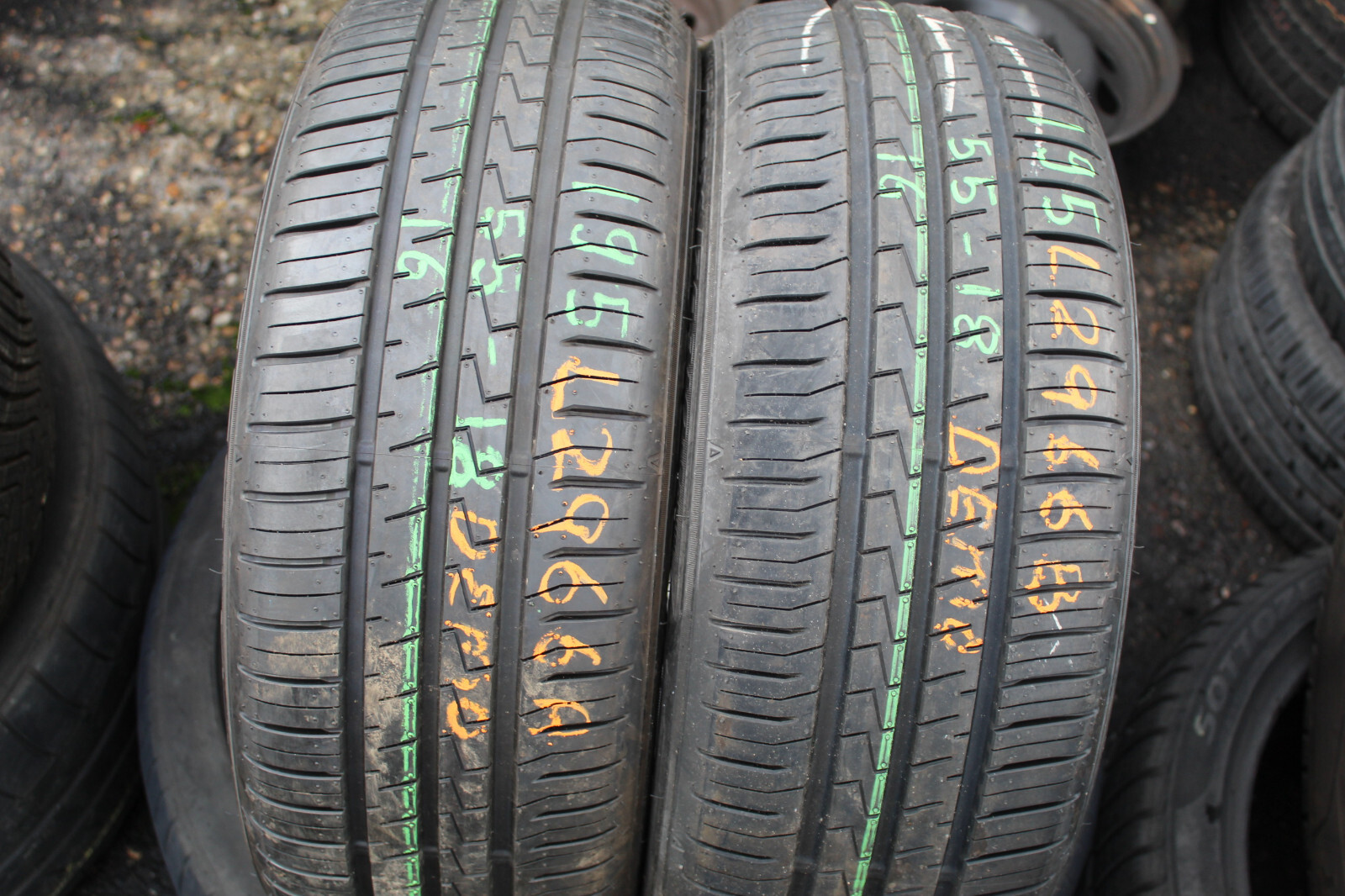 New 195 55 16 Falken, Ziex ZE310 EcoRun, XL, 91V, x2 A Pair (F1_tyres) L2966