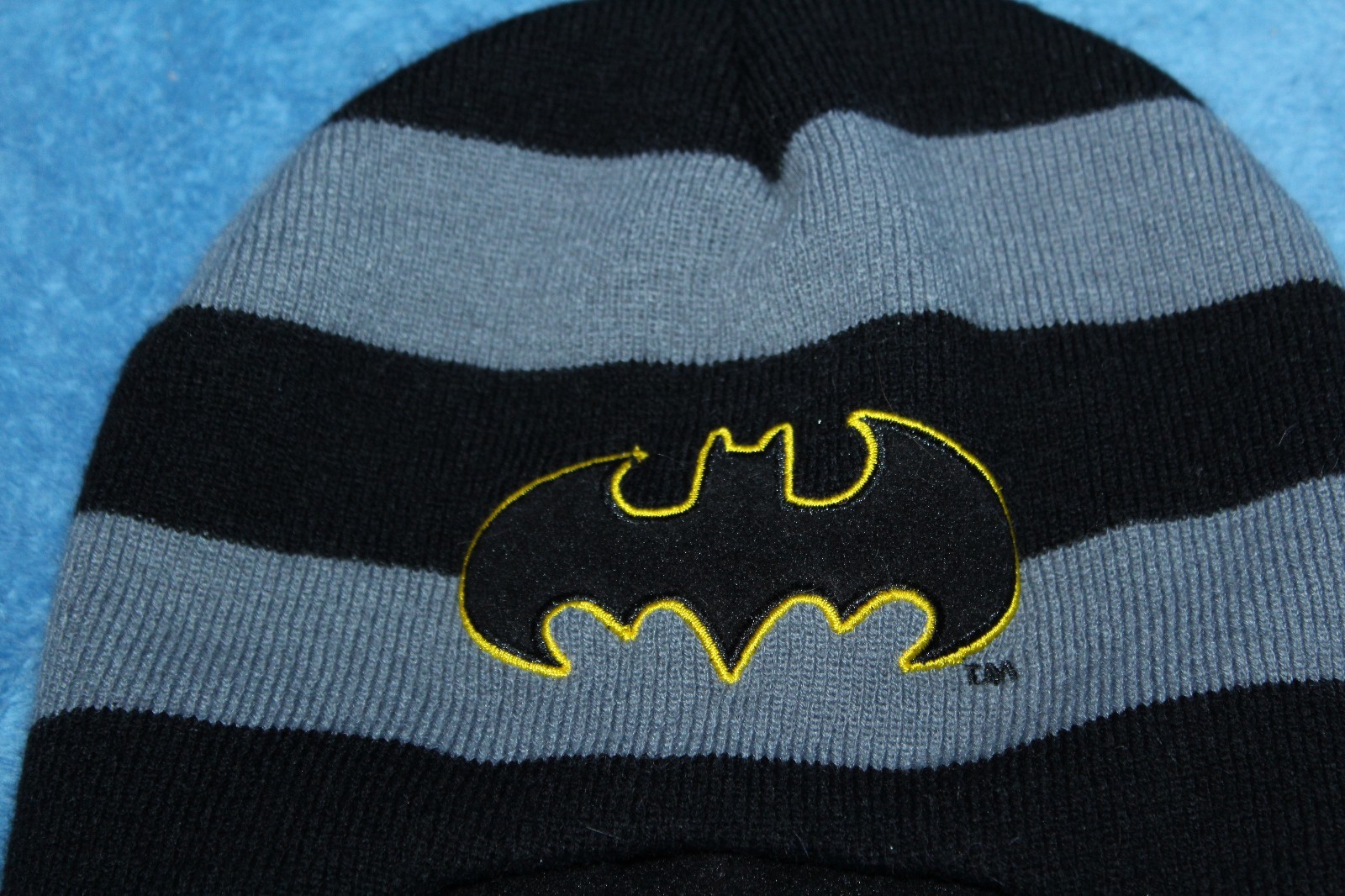 Child's Batman Stocking Hat Boys Size 4-16