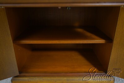 66443EC: Pair GRANGE French Empire Cherry Nightstands 66443EC: Pair GRANGE French Empire Cherry Nightstands