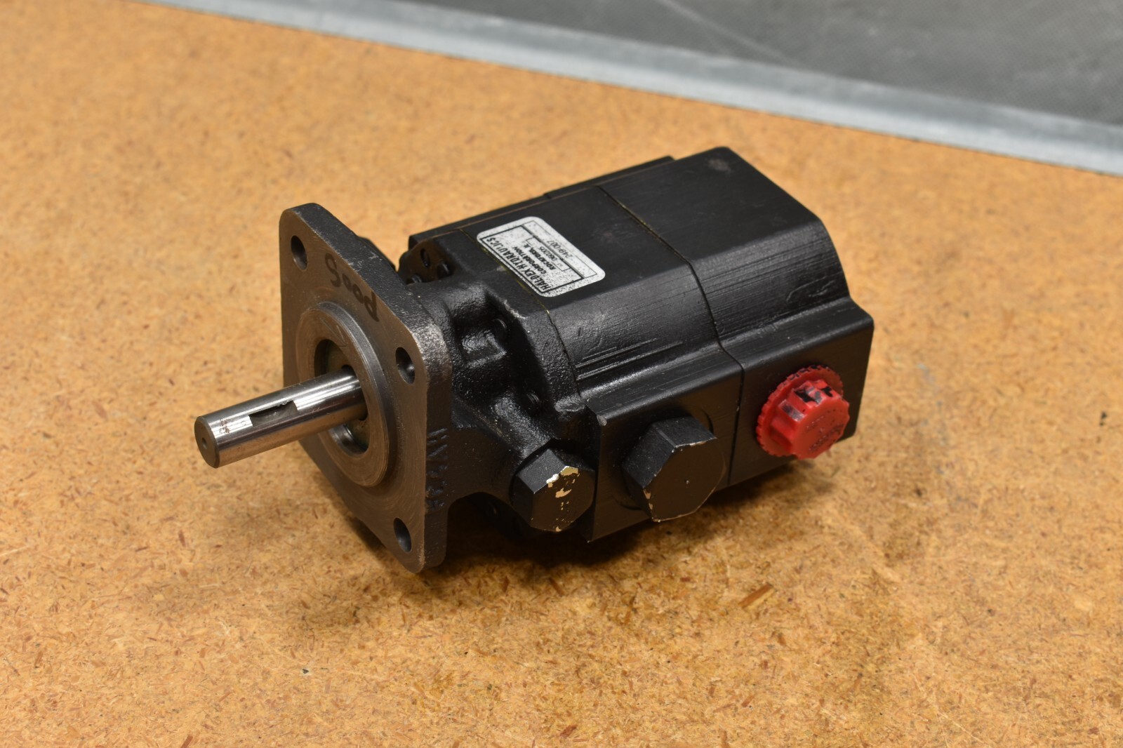 HAL Haldex Hydraulics 249-007, Two Stage Hydraulic Gear Pump, 1