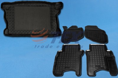 2001-2008 Fußmatten Honda Jazz 2 GD Anthrazit Nadelfilz 4tlg mit Orig Clips