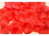 *100* PETALI DI ROSA TESSUTO CM 5  COLORE ROSSO  PER LAUREA decorare