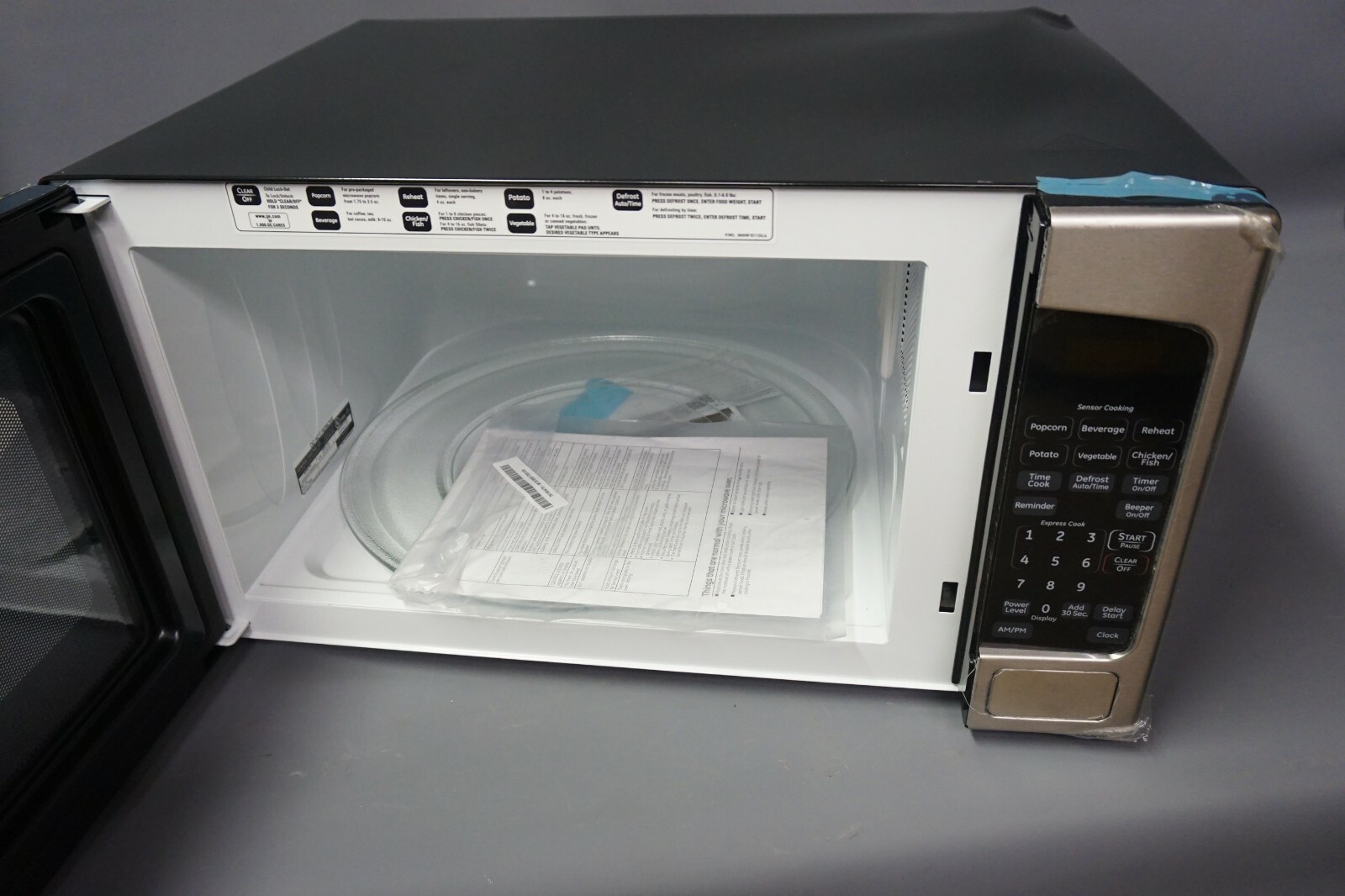 GE JES2051SN 2.0 cu.ft. Countertop Microwave Oven - Stainless Steel