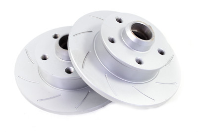 Eurospec Slotted Rear Rotor Set Mk3 B4 GTI Jetta Corrado Passat VR6 226mm 5x100