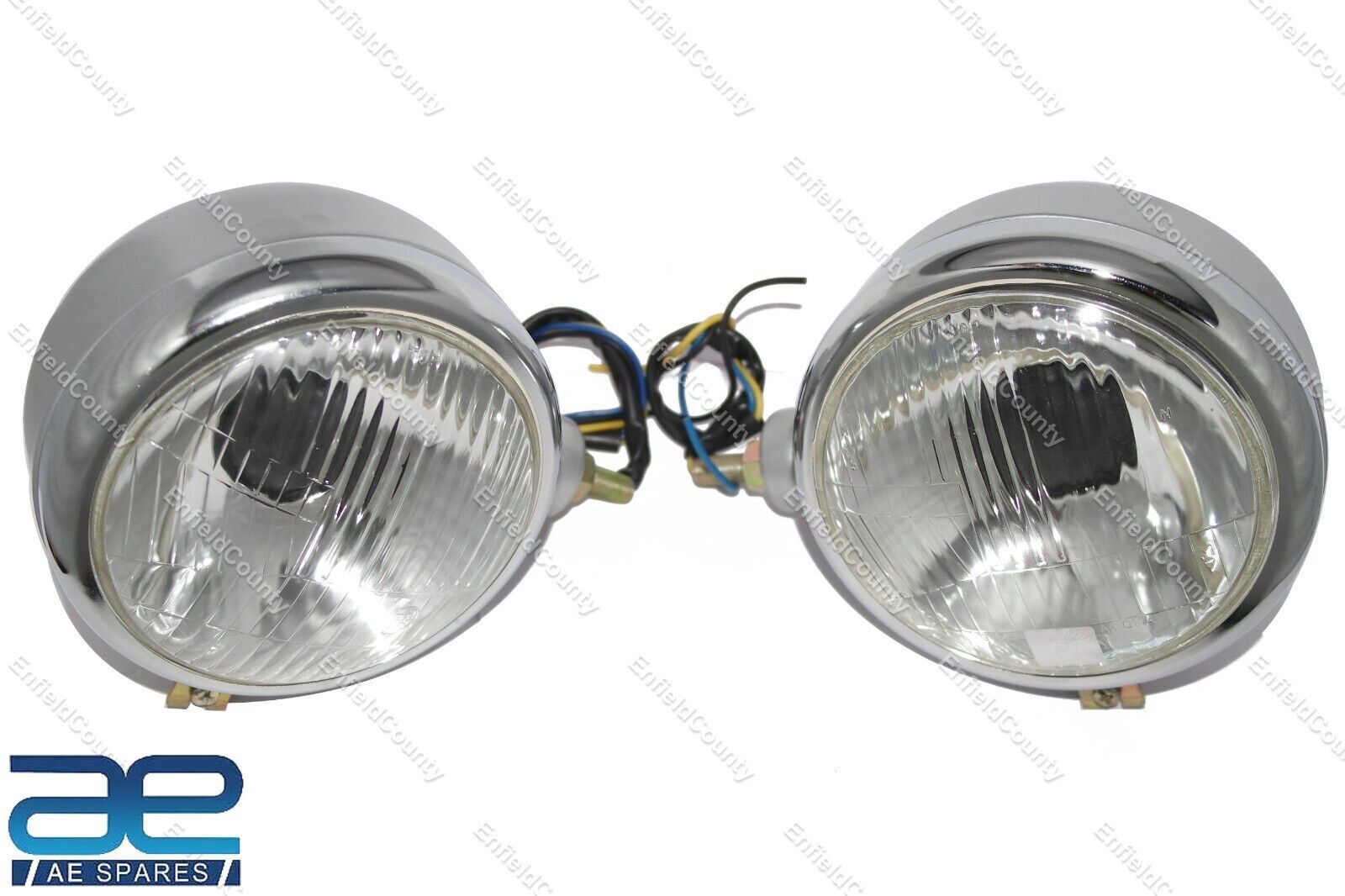 Pair Head Lamp Head Lights 12 Volt LH RH For Sonalika Ford New Holland Tractor 