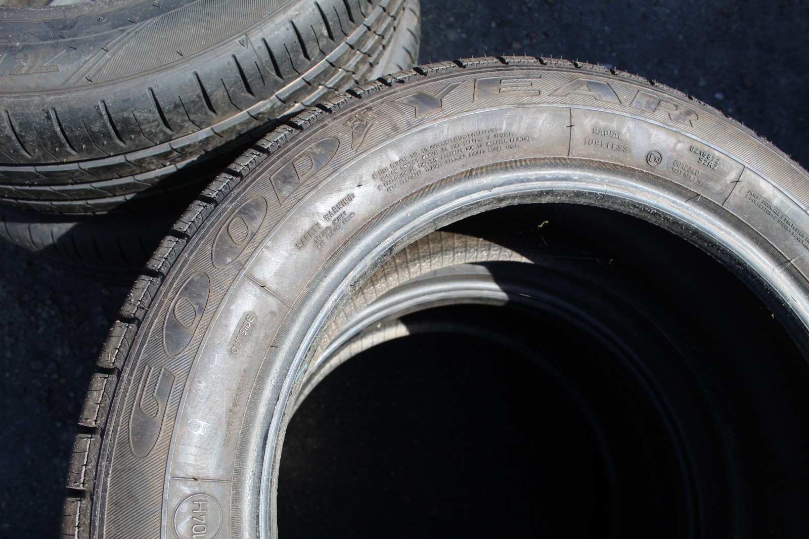 New 215 60 17C Goodyear, Winter, M+S, 109/107T, x1 Tyre (F1_tyres) L3573