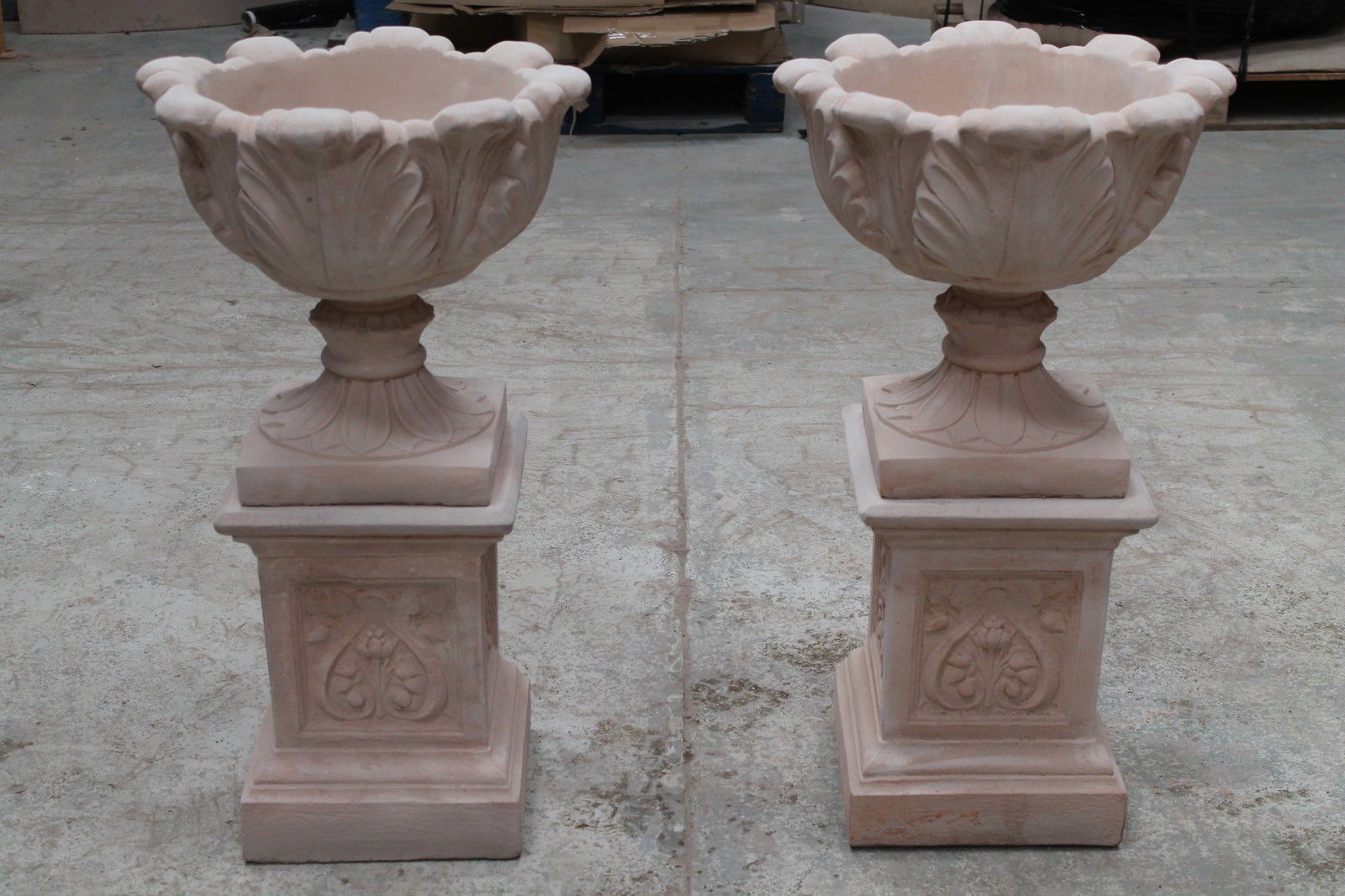 Stone Garden Pots