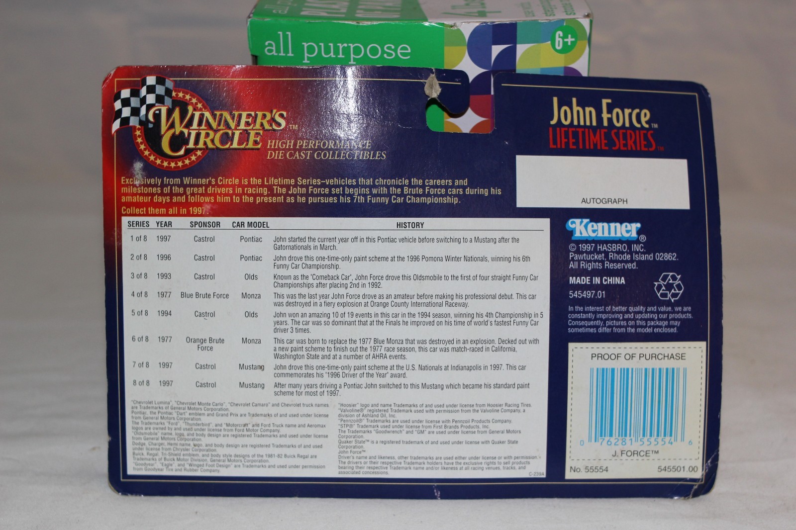 John Force Winners Circle 1:64