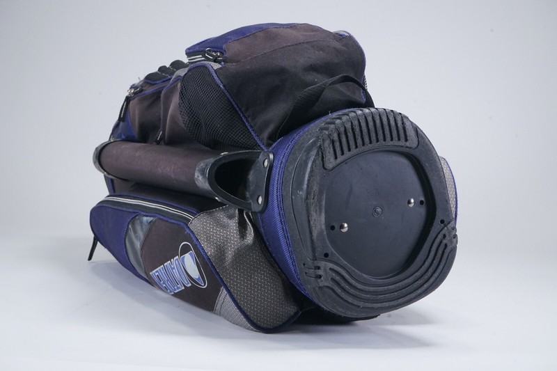 DATREK IDS 14-WAY DIVIDER GOLF CART BAG, BLACK / BLUE