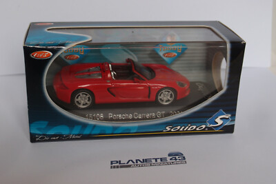 SOLIDO 15108 PORSCHE CARRERA GT 2001 1:43 