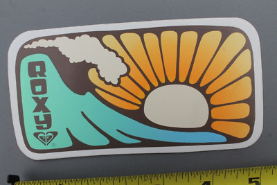 Roxy Surf Quiksilver Girls Sunset Wave Sun Original V61A Vintage Surfing STICKER