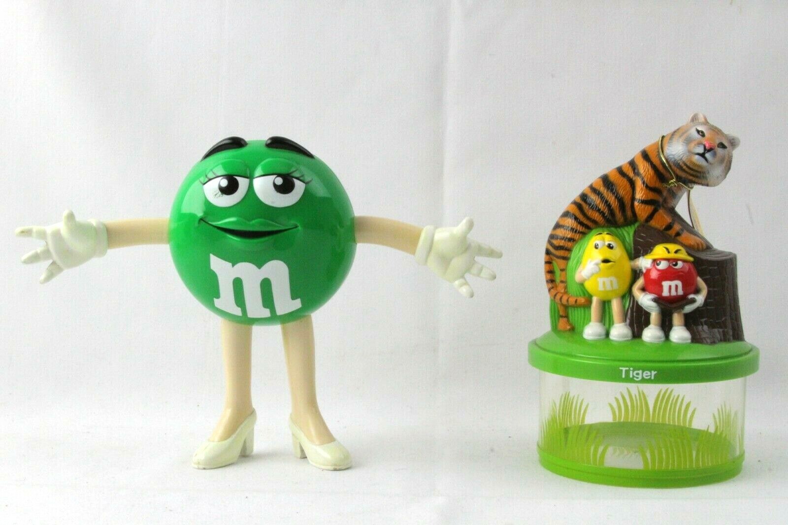 M&Ms Endangered Wildlife Coin Bank w/Tiger & 