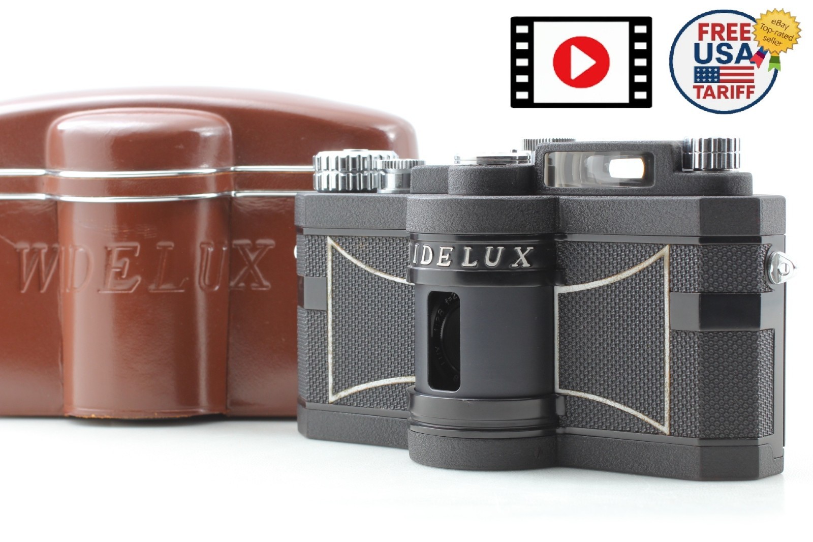 MINT w/ Case】 Panon Widelux F6B F6 B 35mm Panoramic Film